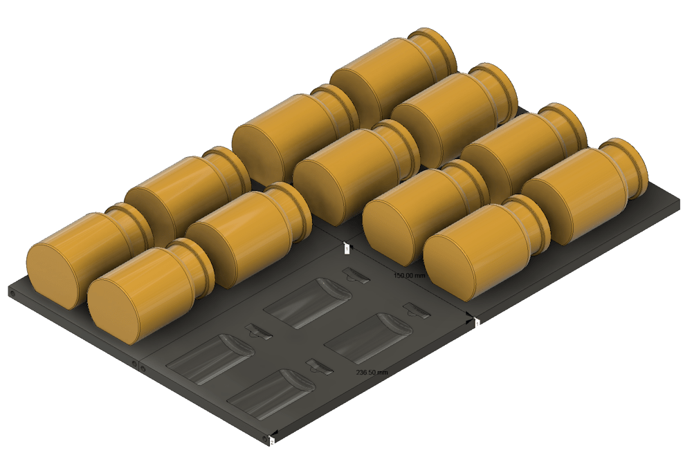 Konstruktion in Fusion 360 — Maße