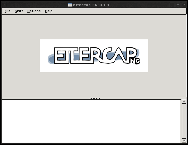 Ettercap GUI