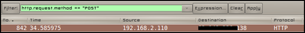 Wireshark Filter